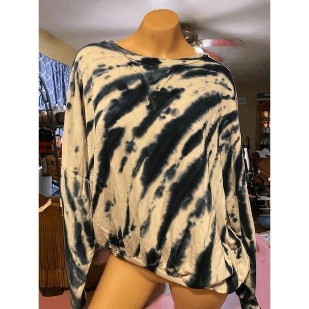 Young Fabulous & Broke Sweatshirt tie dye XS